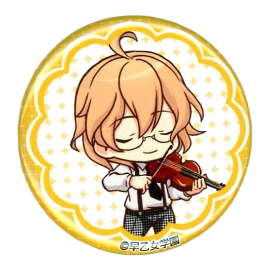Natsuki Shinomiya Regular Package Illustration Ver. Uta no Prince Sama Music 2 First Time Limited GoGo Box Stella Set Included Benefits Can Badge Can Badge [USED]