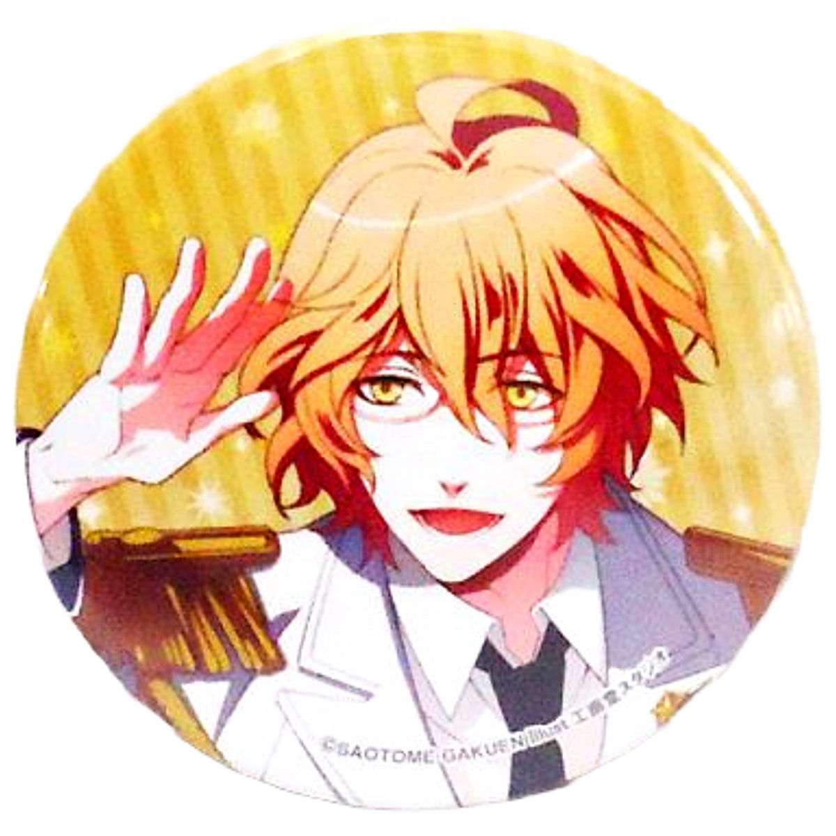 Natsuki Shinomiya Uta no Prince Sama Trading Tin Badge Shining All Star CD Ver. Animate Limited Can Badge Can Badge [USED]