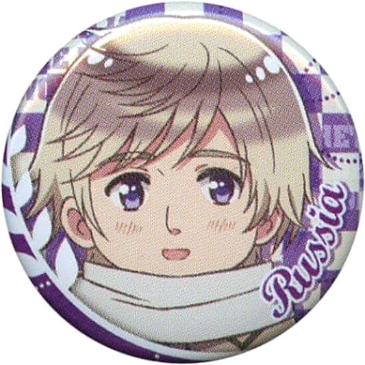 Hetalia The Beautiful World Russia Can Badge Collection Buttons [USED]