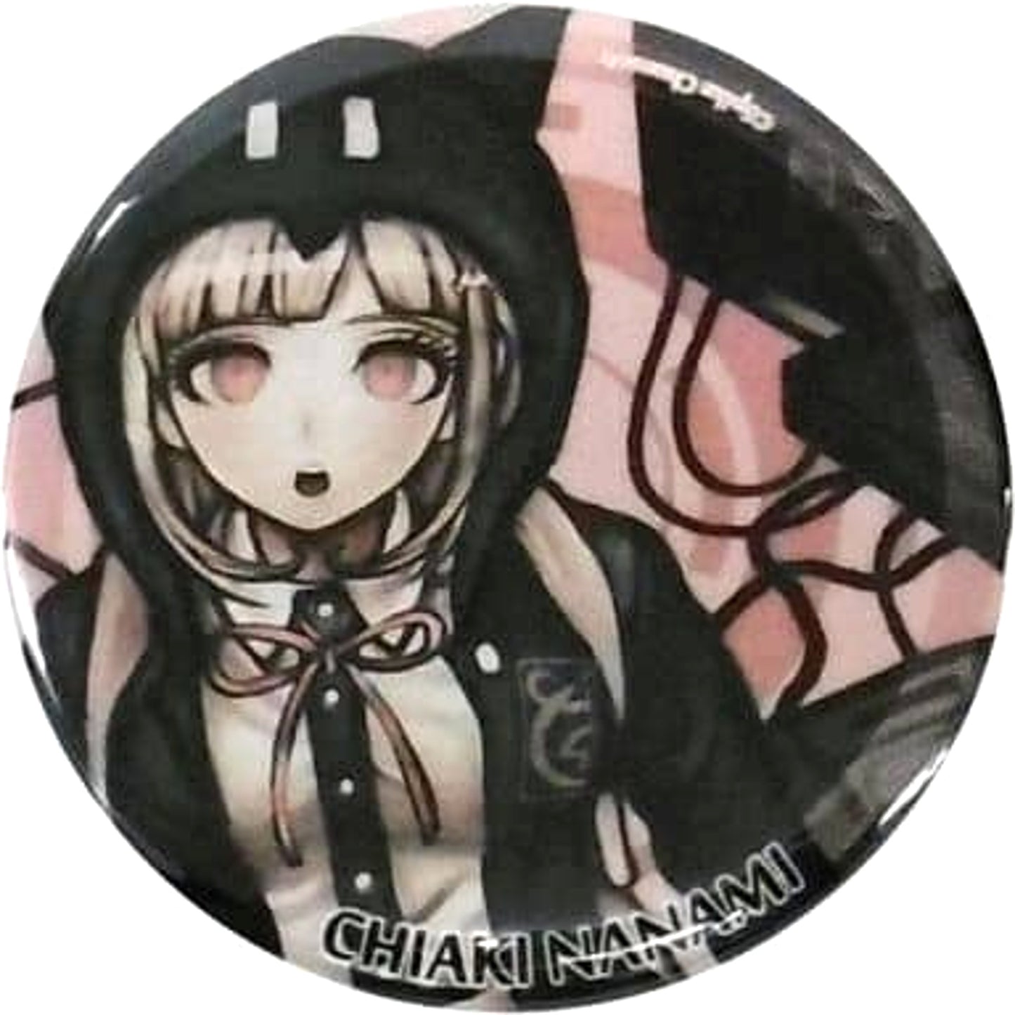 Super Danganronpa 2 Chiaki Nanami Ultimate Badge Despair Buttons [USED]