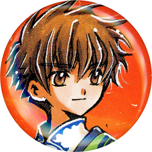 Syaoran 31 Tsubasa Reservoir Chronicle CLAMP 15th All CLAMP Button Collection Vol.4 [USED]