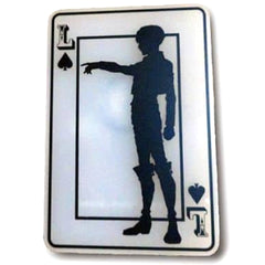 Attack on Titan Levi Silhouette C Acrylic Brooch Pins [USED]