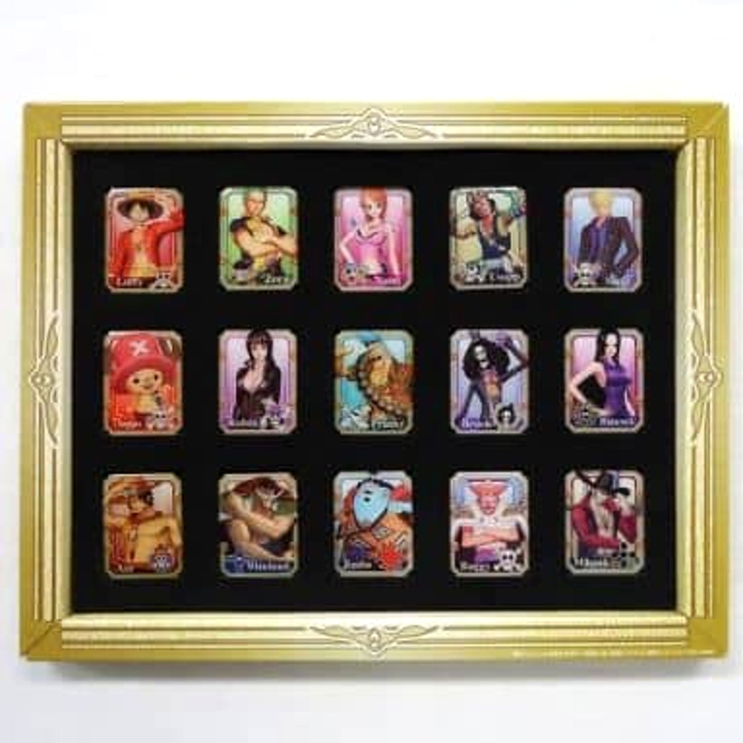 One Piece: Pirate Warriors Collection Pin Badges PS3 Software TREASURE BOX Bonus Item All 15 Types Buttons [USED]
