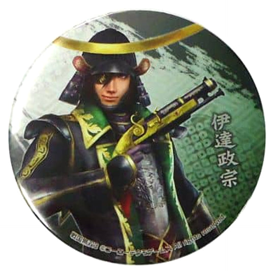 Samurai Warriors Masamune Date Button Kuji Voice Actor Mystery Gaiden Departure! Oath of Righteousness Limited [USED]