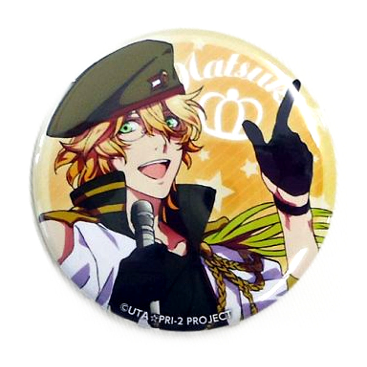 Natsuki Shinomiya Uta no Prince Sama Maji LOVE 2000% Can Badge Collection 2 Can Badge Can Badge [USED]