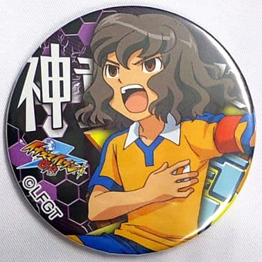 Inazuma Eleven / Go Takuto Shindo Dodeka Can Badge 2 Buttons [USED]