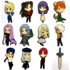 Set of 12 Fate/hollow ataraxia Pin Trading Collection [USED]
