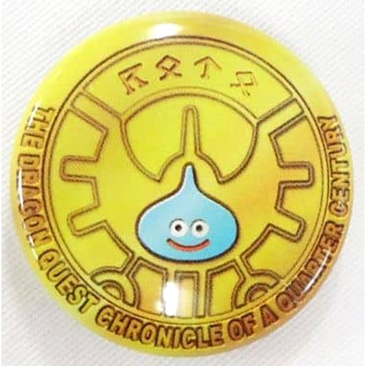Dragon Quest Proof of a Hero Can Badge 25th Anniversary Dragon Quest Exhibition Exclusive Quiz Bonus Buttons [USED]