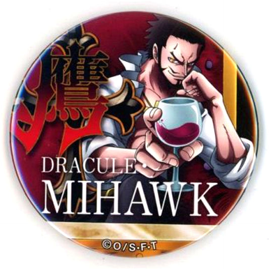Mihawk Hawk One Piece Yakara Button Blue [USED]