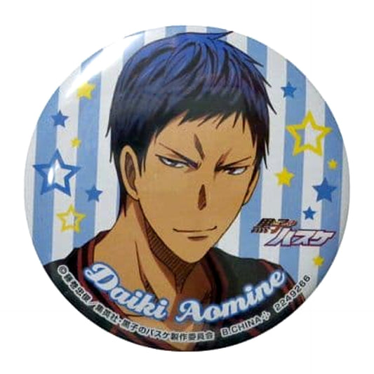 Kuroko's Basketball Aomine Daiki Capsule Can Badge Collection 2 Buttons [USED]