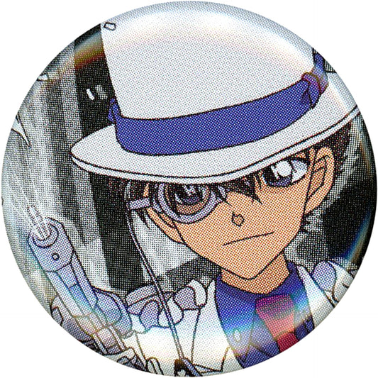 5. Kaitou Kid Card Gun Ver. Detective Conan Button Collection Characters Selection Vol. 2 Full of Kid [USED]