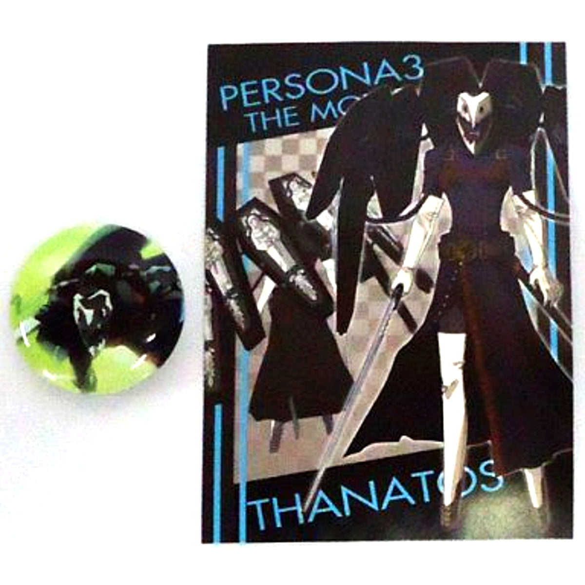 Thanatos 8. Persona 3 THE MOVIE Character Badge Collection [USED]