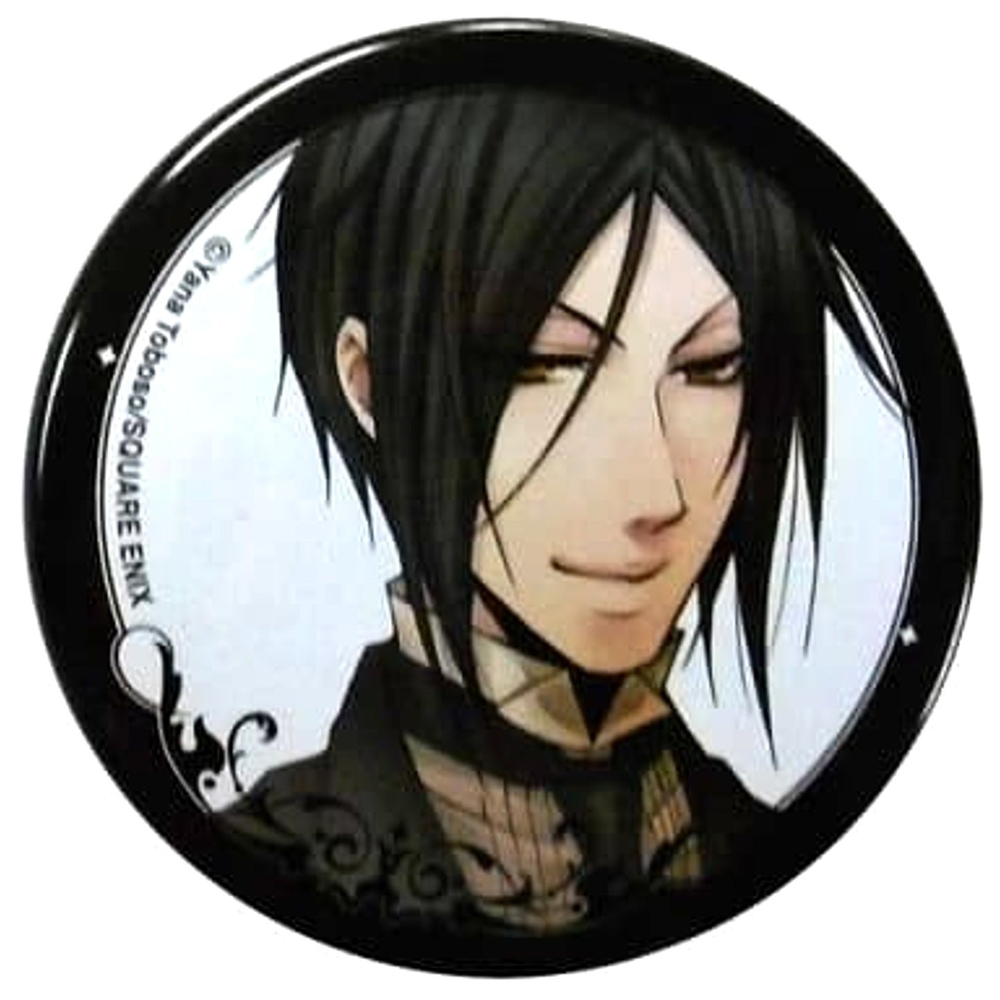 Sebastian Michaelis Black Butler Ani Cap Button [USED]