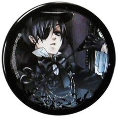 Black Butler Ciel Phantomhive Ani Cap Can Badge Buttons [USED]
