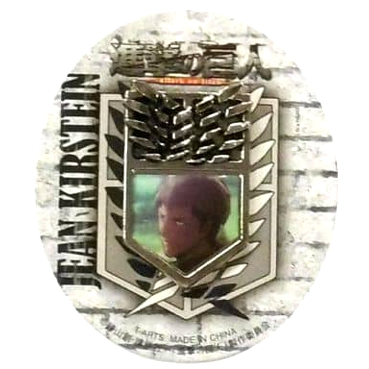Attack on Titan Jean Kirstein Gacha Box Pins Collection Special Edition 7-Eleven Limited Pins [USED]