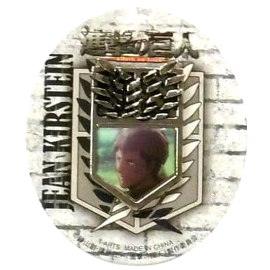 Attack on Titan Jean Kirstein Gacha Box Pins Collection Special Edition 7-Eleven Limited Pins [USED]