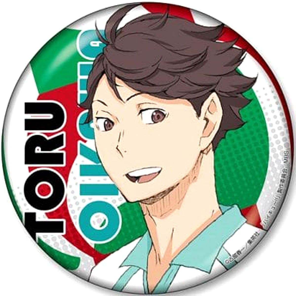 Haikyu!! Toru Oikawa Stand Collection Vol.2 Buttons [USED]