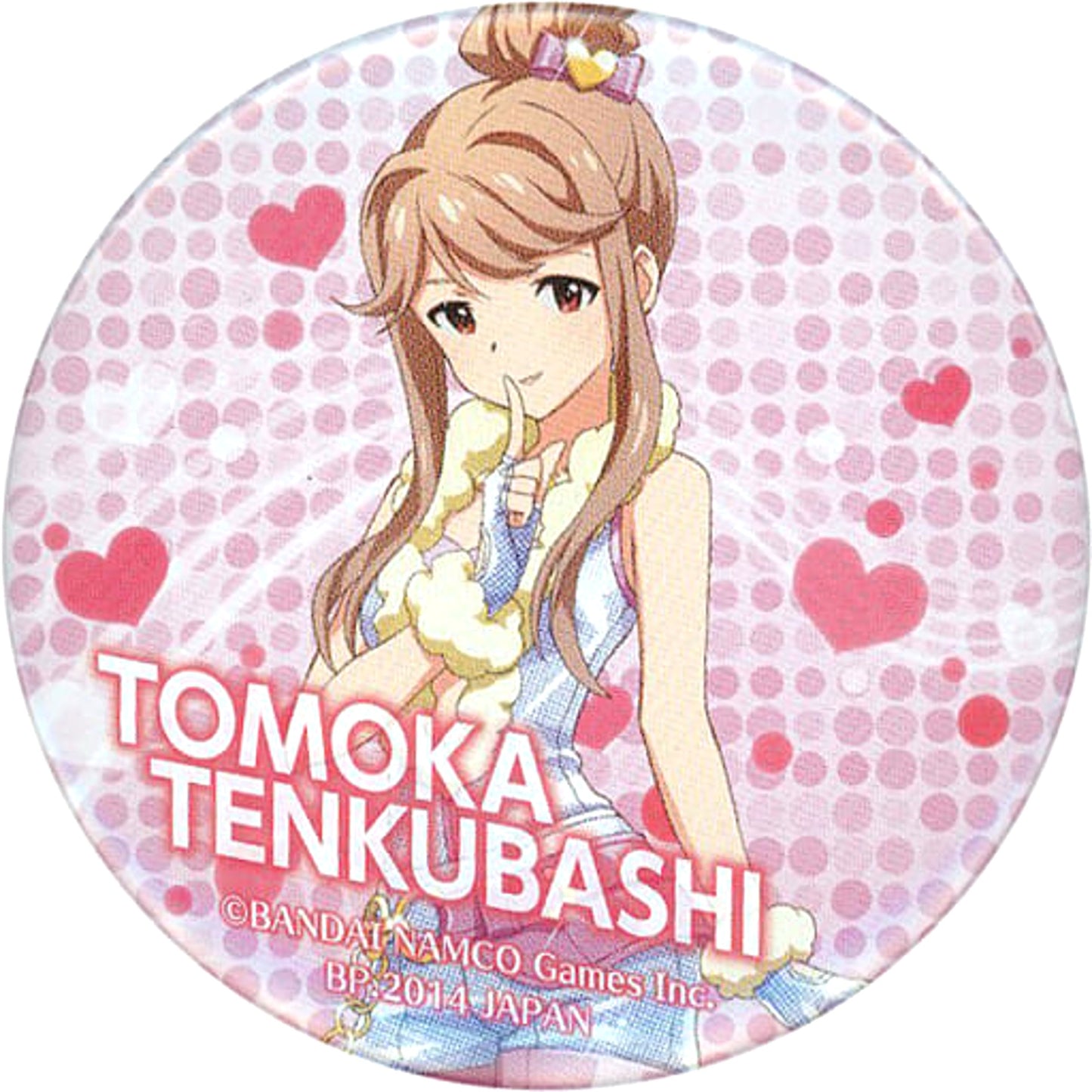 THE IDOLM@STER Million Live! Tomoka Tenkubashi Ichibankuji V Button 3rd Prize [USED]
