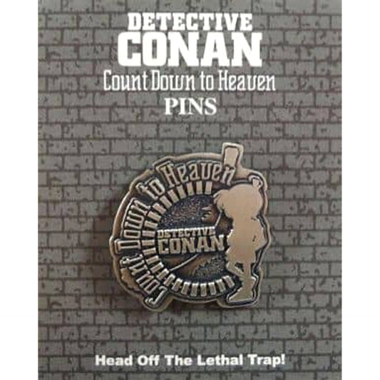 Case Closed: Countdown to Heaven Conan Edogawa Lapel Pin Buttons [USED]
