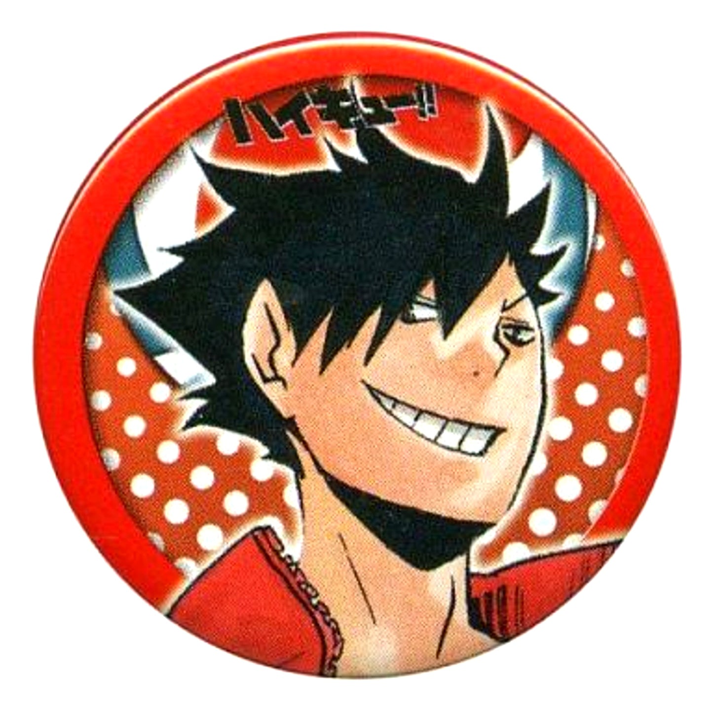 Tetsuro Kuroo Haikyu!! Original Button Eligible Product Purchase Bonus Mekke! Haikyu!! Fair [USED]