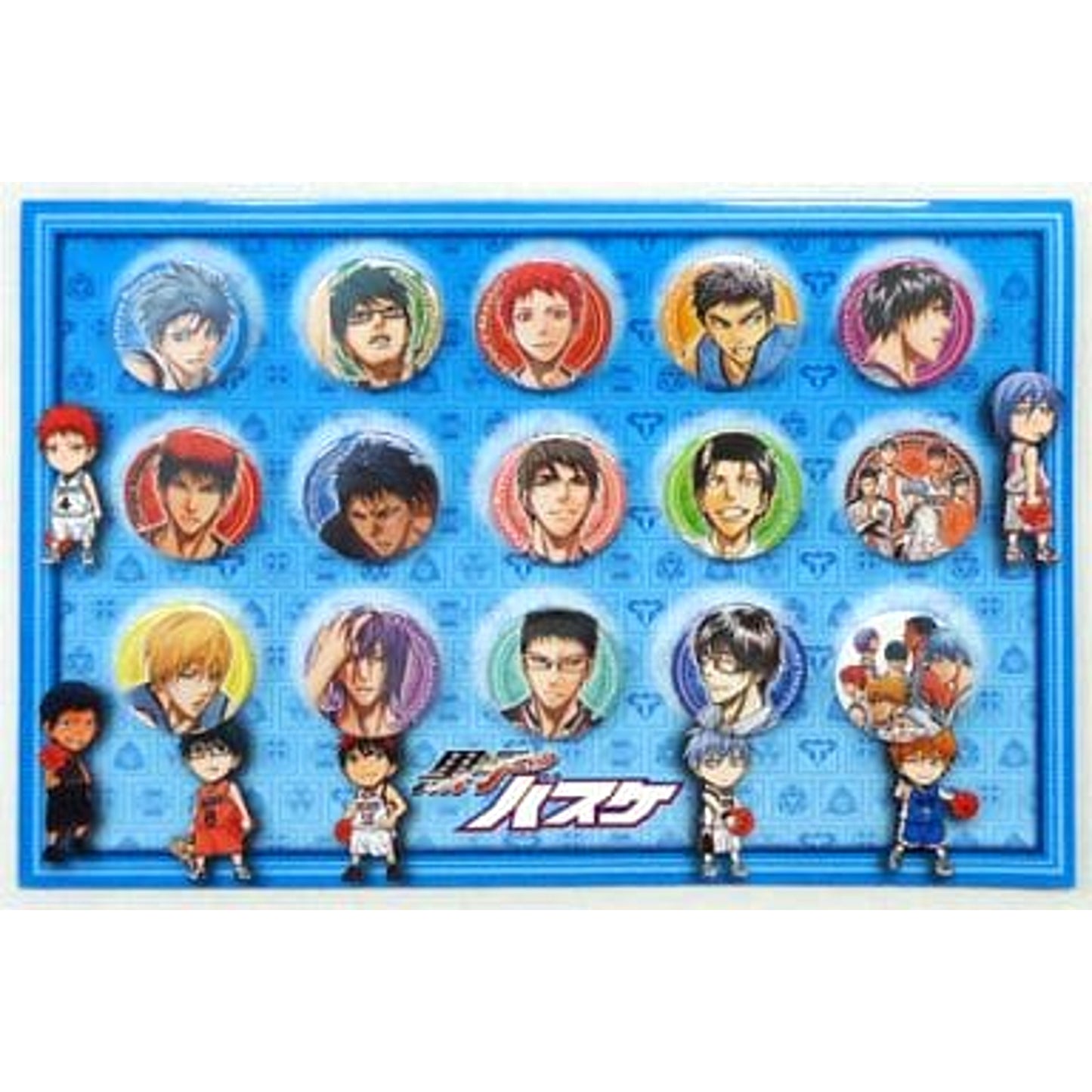 Tetsuya Kuroko & Others Kuroko's Basketball Button Set Set of 15 [USED]