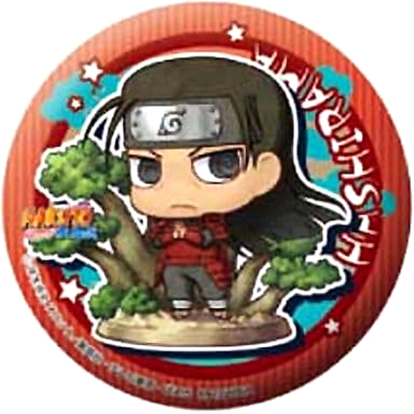 Naruto: Shippuden Senju Hashirama Ninkai Taisen Mikuji Dattebayo! Edition Fortune Badge Buttons [USED]