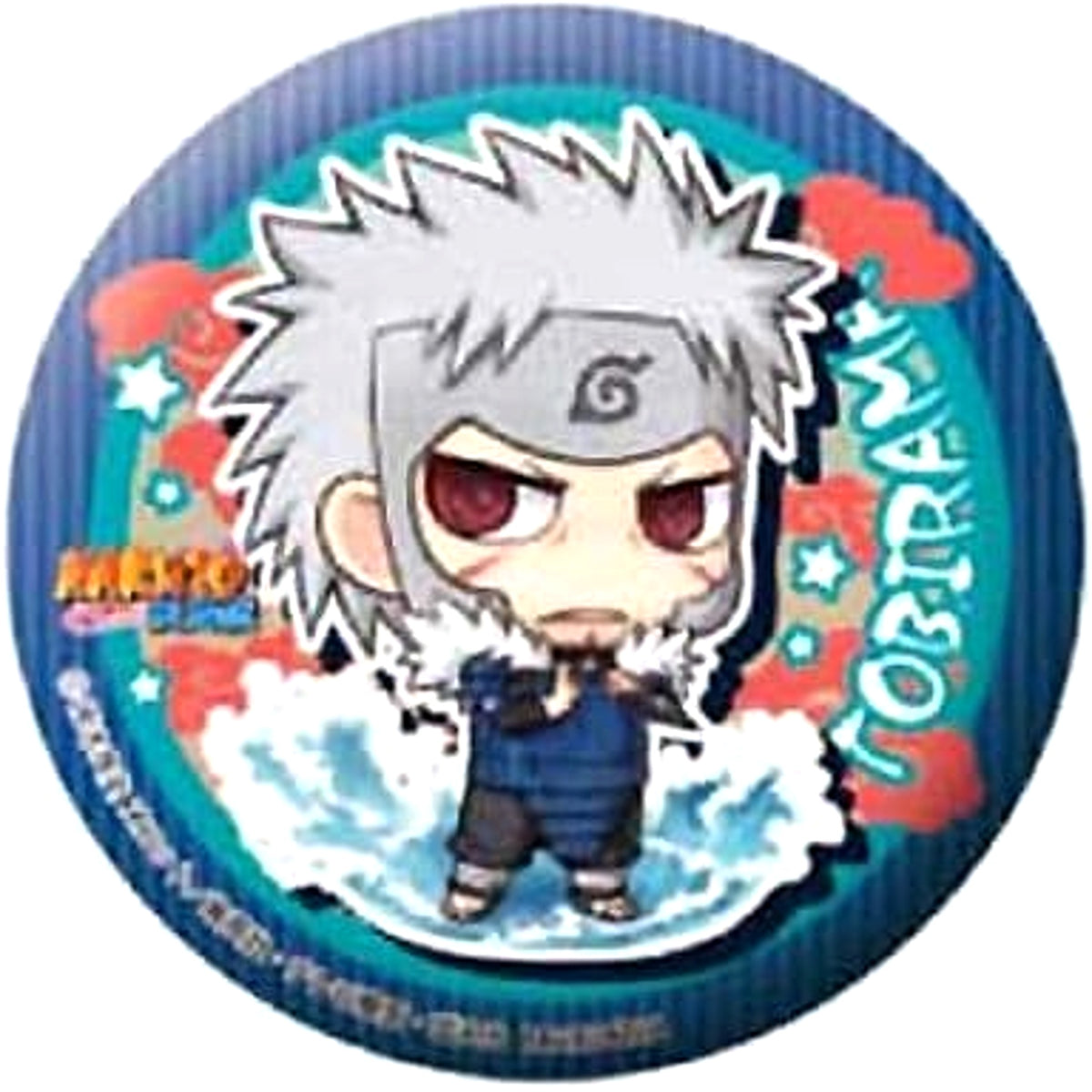 Naruto: Shippuden Tobirama Senju Fortune Badge Ninkai Taisen Mikuji Dattebayo! Edition Buttons [USED]