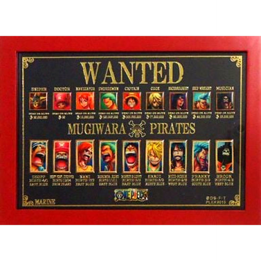 One Piece WANTED & SPIRITS Pin Badge Collection [USED]