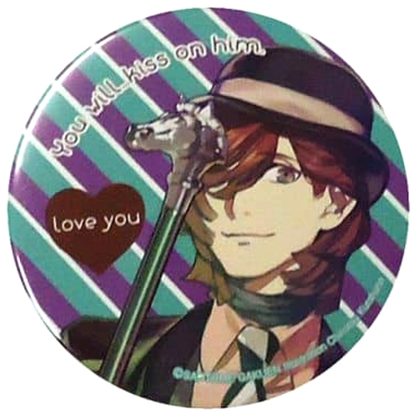 Uta no Prince Sama Reiji Kotobuki Trading Can Badge All Star Ver. Buttons [USED]
