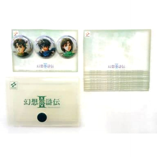 Futchi & Sasuke & Look Suikoden II Set of 3 Button Set [USED]