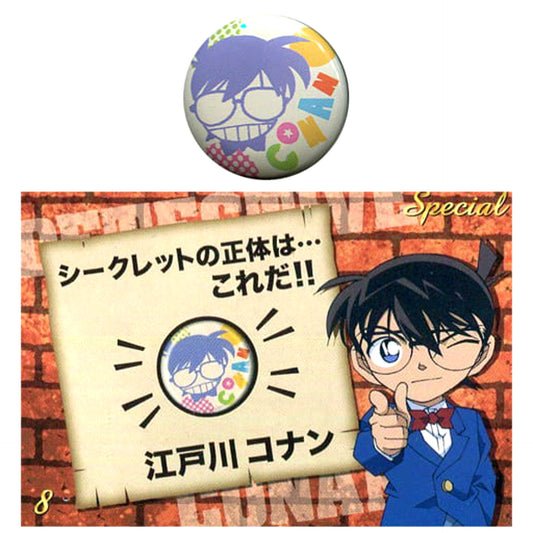 Detective Conan Conan Edogawa Characters Selection Can Badge Collection Vol.1 Lots of Conan Buttons [USED]