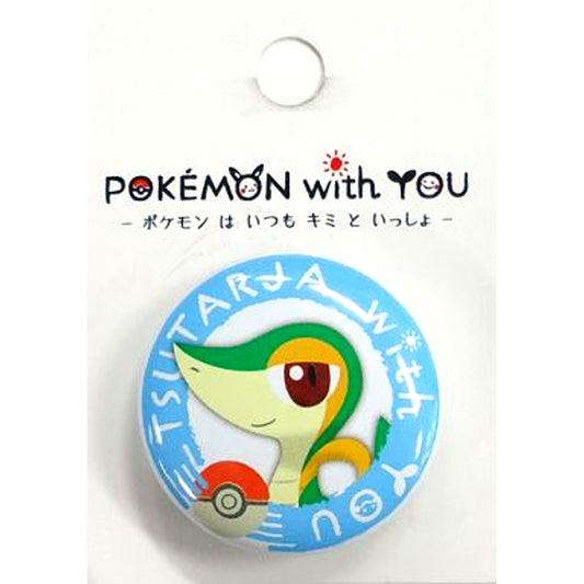 Snivy Button POKEMON with YOU Pokemon wa Itsumo Kimi to Issho Pokemon Pokemon Center Limited [USED]