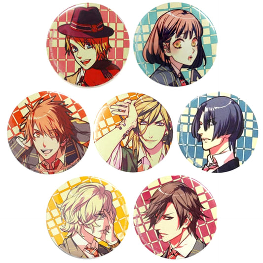 Uta no Prince Sama Otoya Ittoki & Others Trading Can Badge History Vol.1 SHINING STORE Limited All 7 Types Set Buttons [USED]