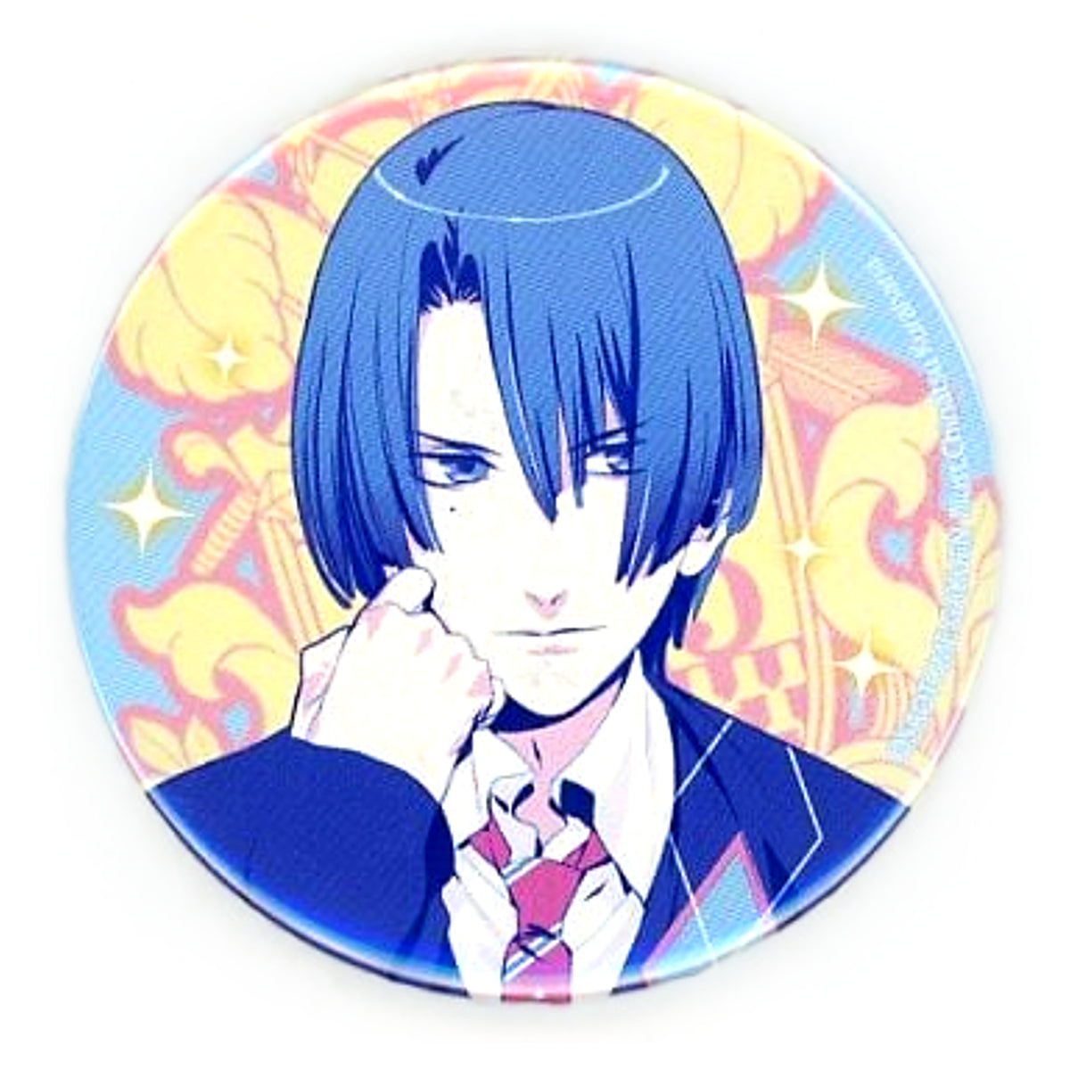 Masato Hijirikawa Uta no Prince Sama Trading Tin Badge History Ver.2 SHINING STORE Limited Can Badge [USED]