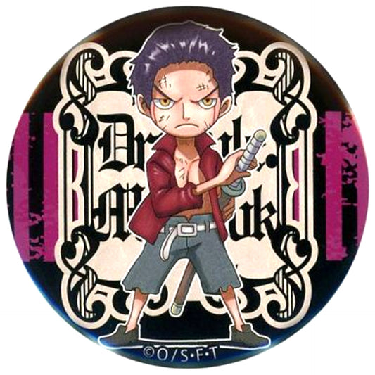 Dracule Mihawk Childhood One Piece Yakara Button Yellow Mugiwara Store Limited [USED]