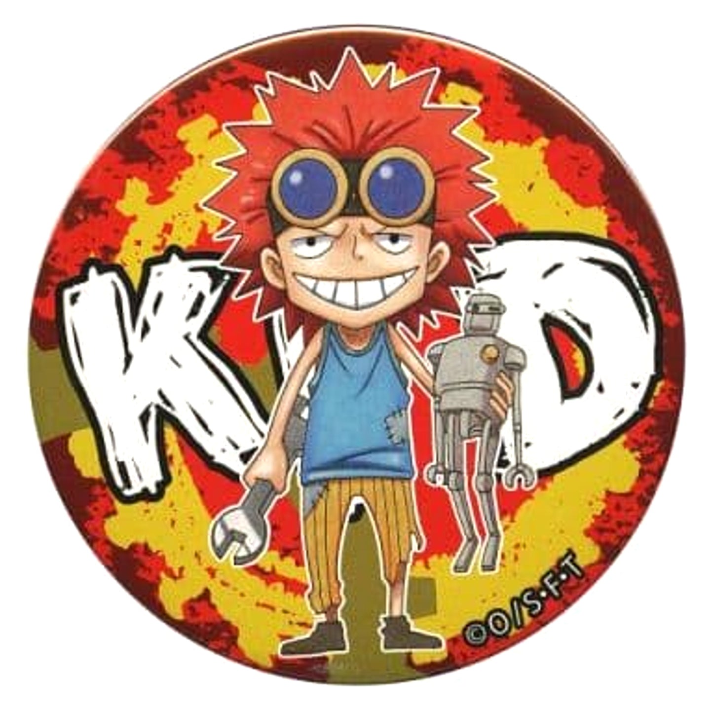 Eustace Kid Boyhood One Piece Yakara Button Yellow Straw Store Limited [USED]