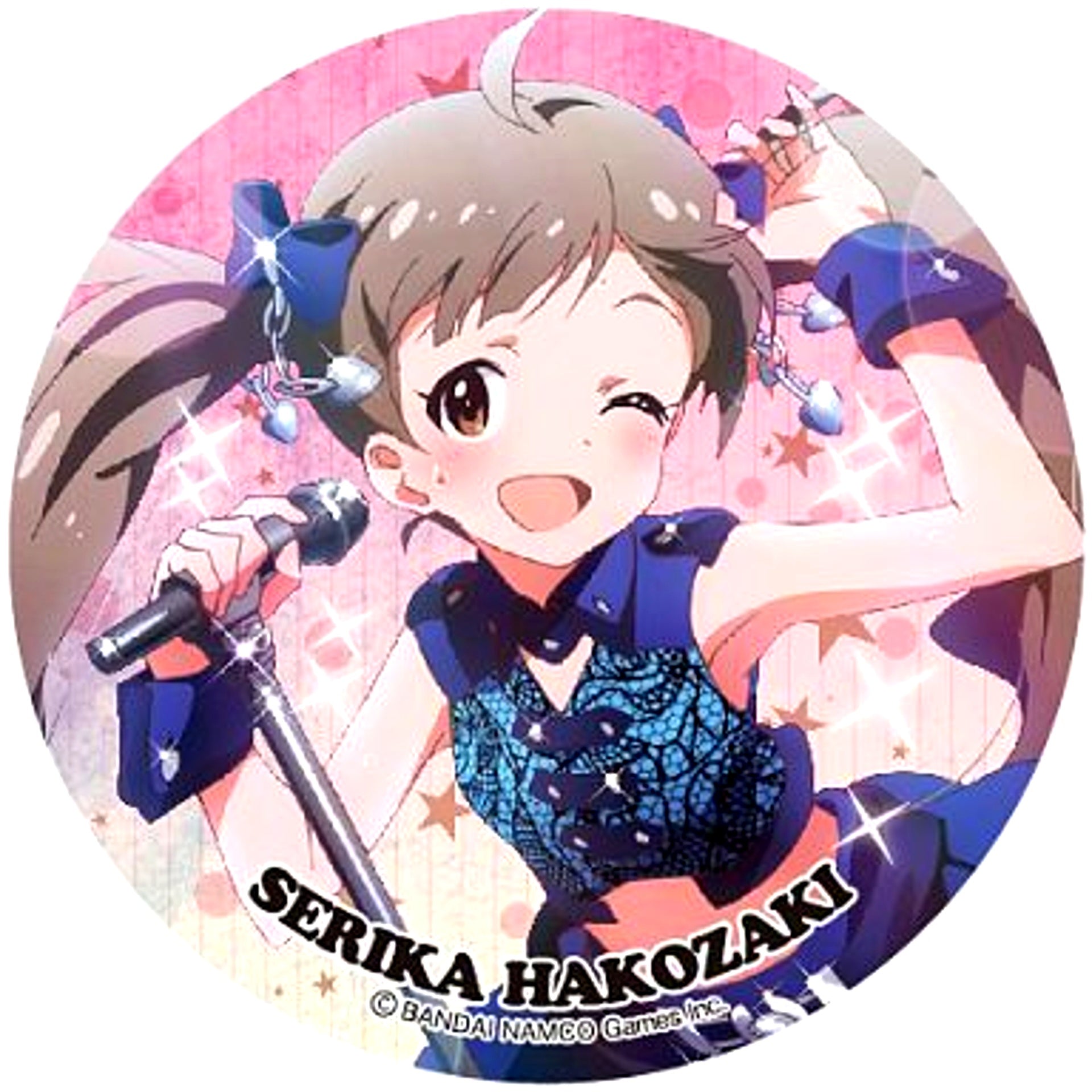 Serika Hakozaki BIG Tin Badge Vol. 2 The Idolmaster Million Live [USED]