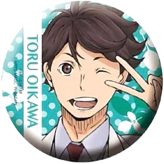 Haikyu!! Toru Oikawa Trading Can Badge Buttons [USED]