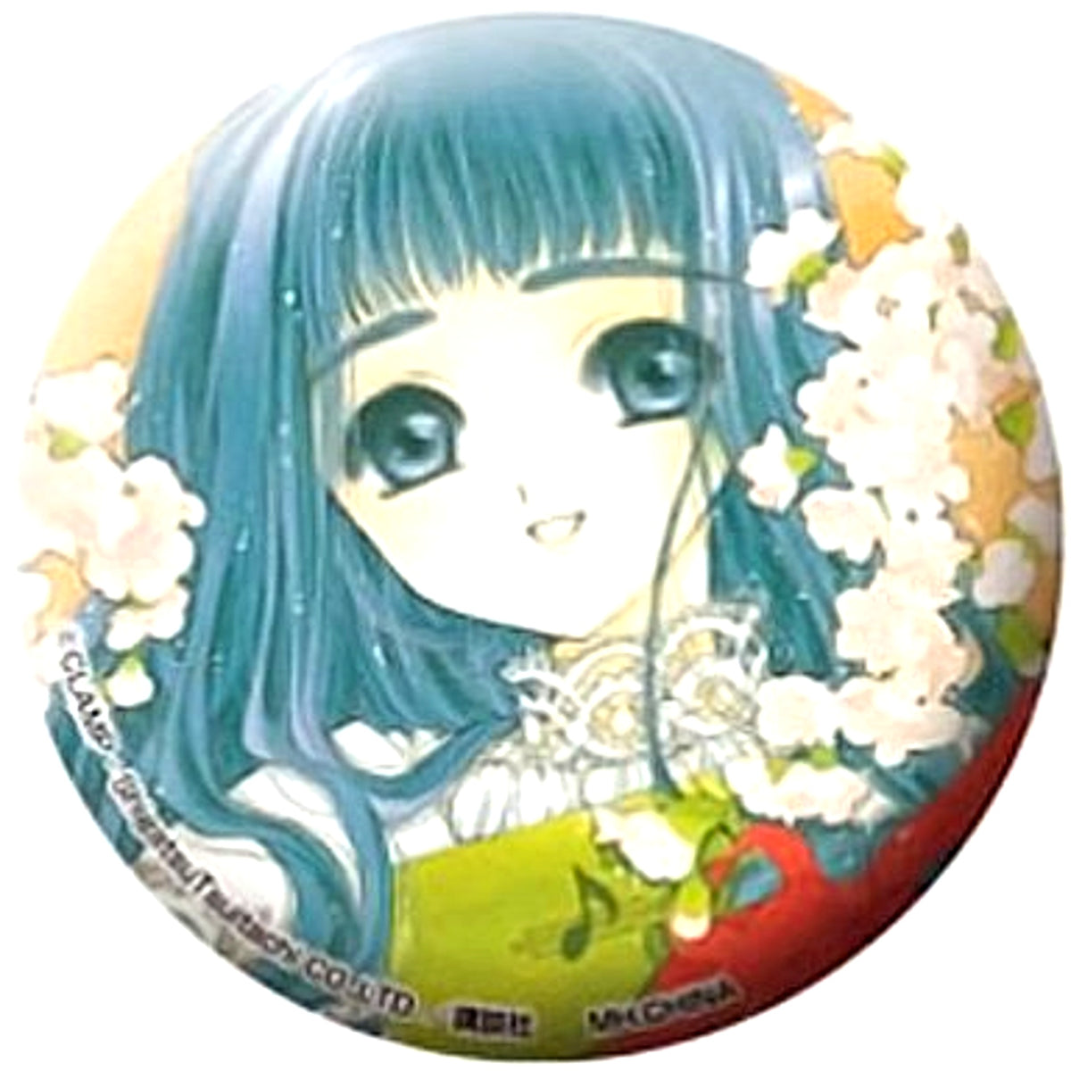Tomoyo Daidouji Sakura Cardcaptor Sakura Clow Card Arc Fortune Badge [USED]