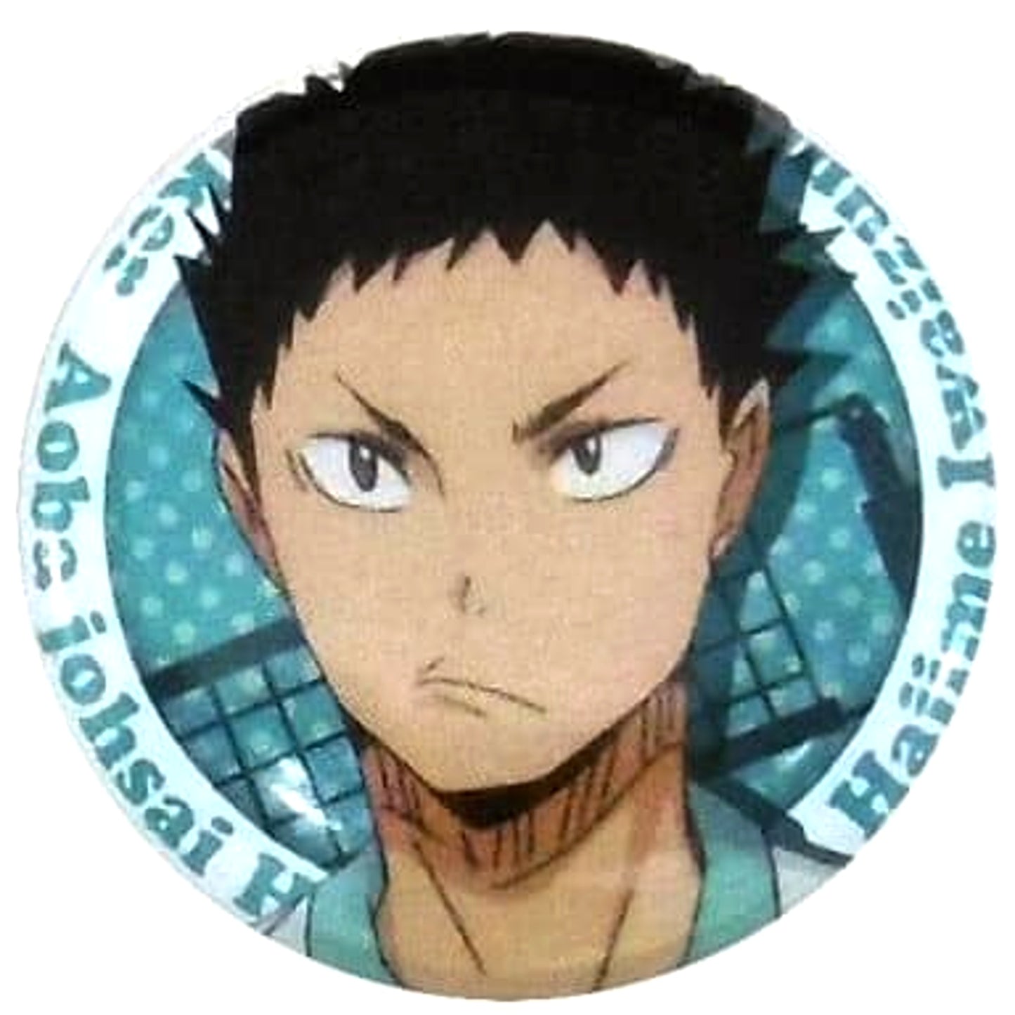 Hajime Iwaizumi Haikyu!! Ichiban Omikuji Button [USED]
