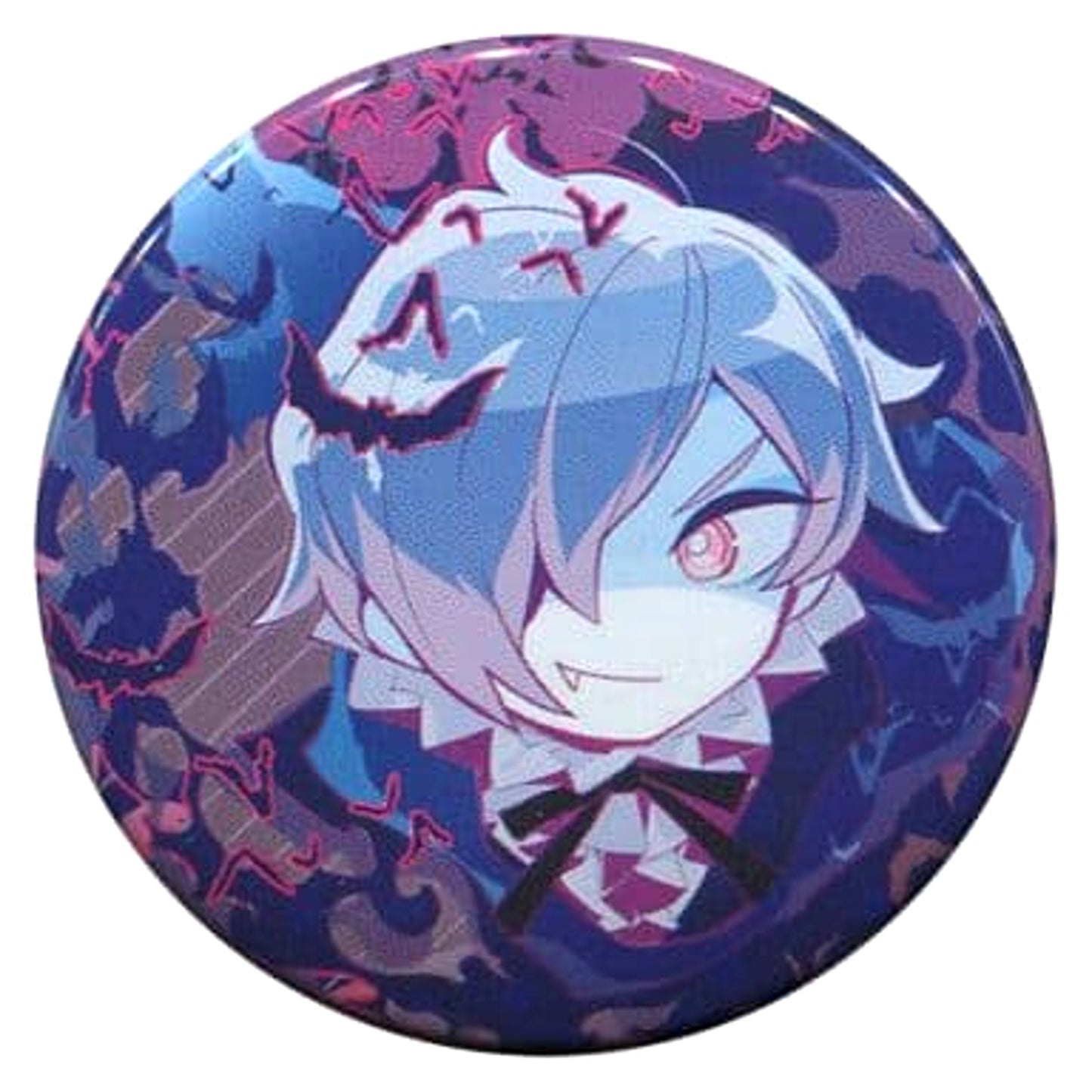 VOCALOID KAITO Akka Can Badge Collection Miku Loves Family Mart Campaign 4th Happy Halloween Trick or Miku? Limited Buttons [USED]