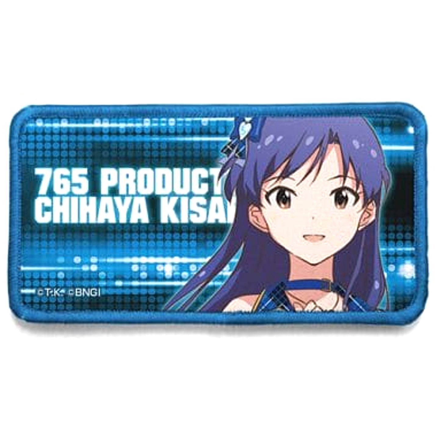 THE IDOLM@STER Chihaya Kisaragi Removable Full Color Patch Other-Goods [USED]