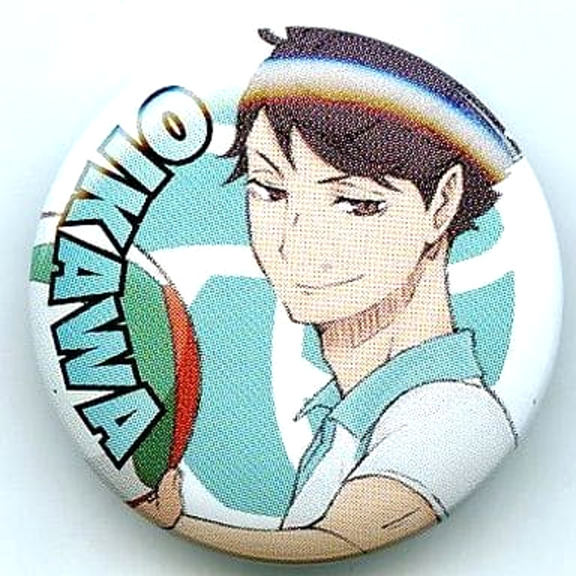 Toru Oikawa Uniform Haikyu!! Chara Badge Collection Rival School Ver. [USED]