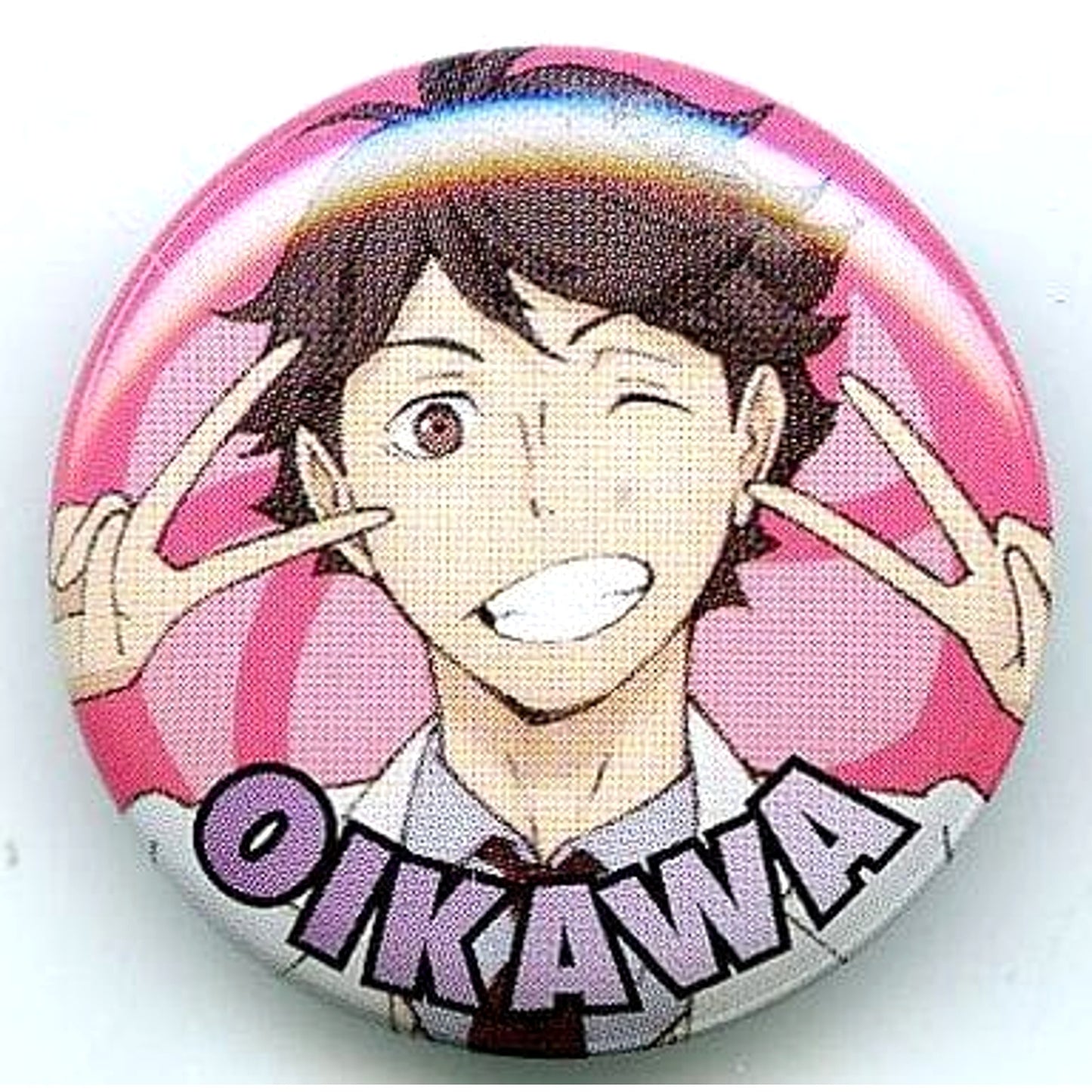 Toru Oikawa School Uniform Haikyu!! Chara Badge Collection Rival School Ver. [USED]