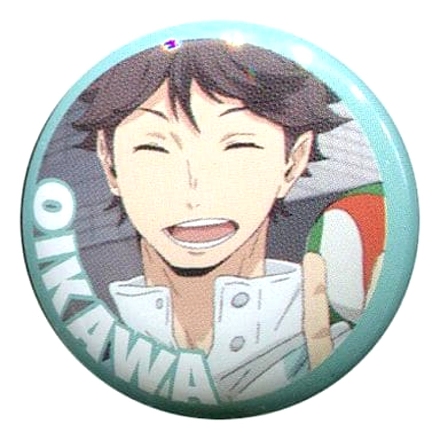 Toru Oikawa Scene Photo Haikyu!! Chara Badge Collection Rival School Ver. [USED]