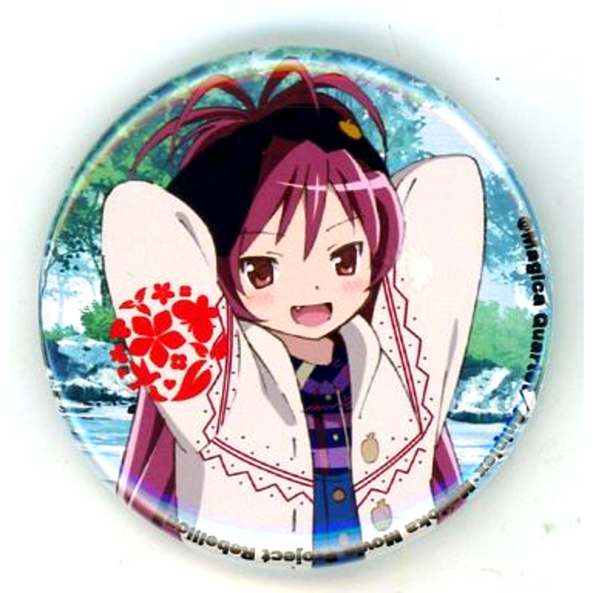 Kyoko Sakura Puella Magi Madoka Magica The Movie Rebellion Button earth music and ecology Japan Label [USED]
