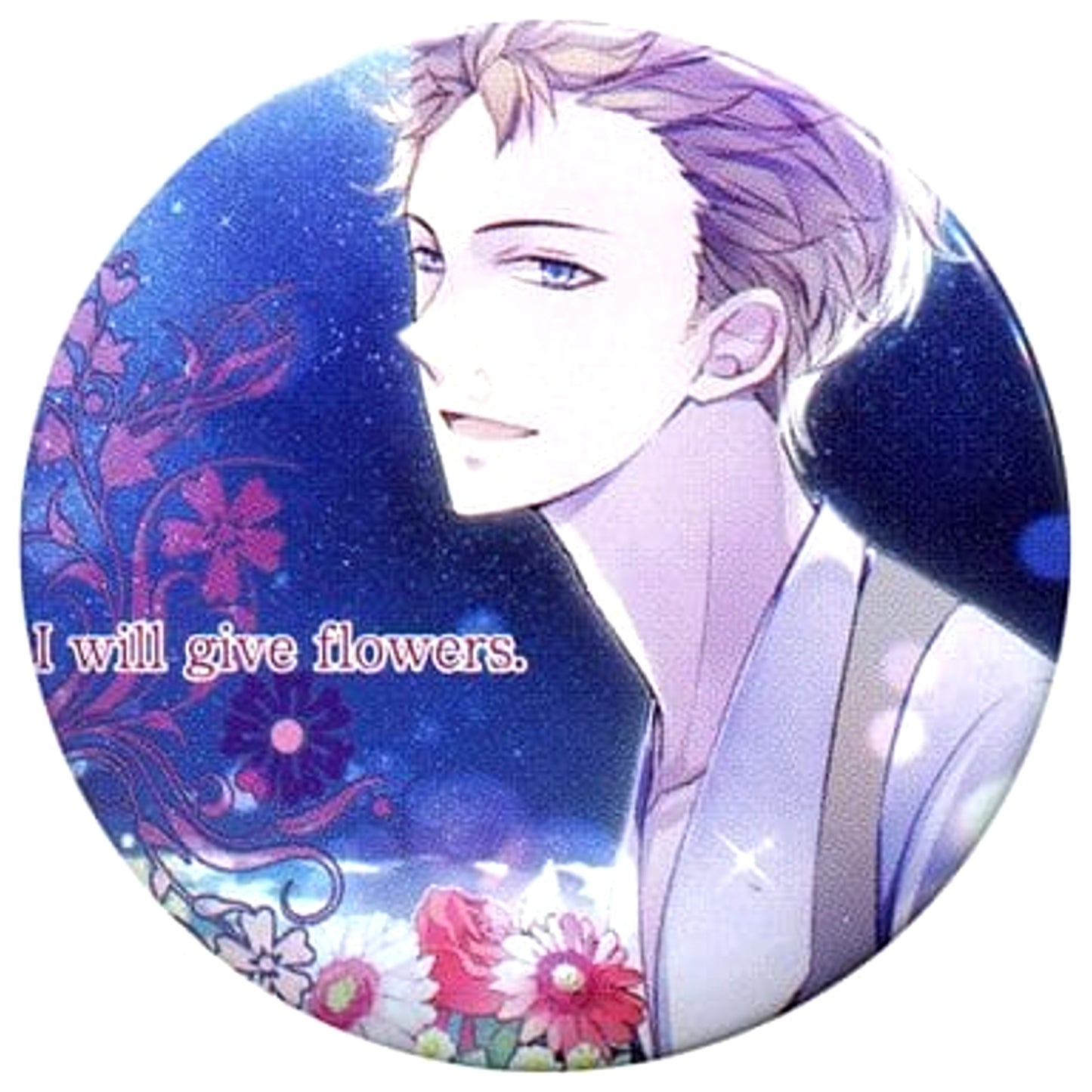 Kai Fuzuki I Will Give Flowers. Tsukiuta. Kai Fuzuki Button animate Girls Festival 2014 Limited [USED]