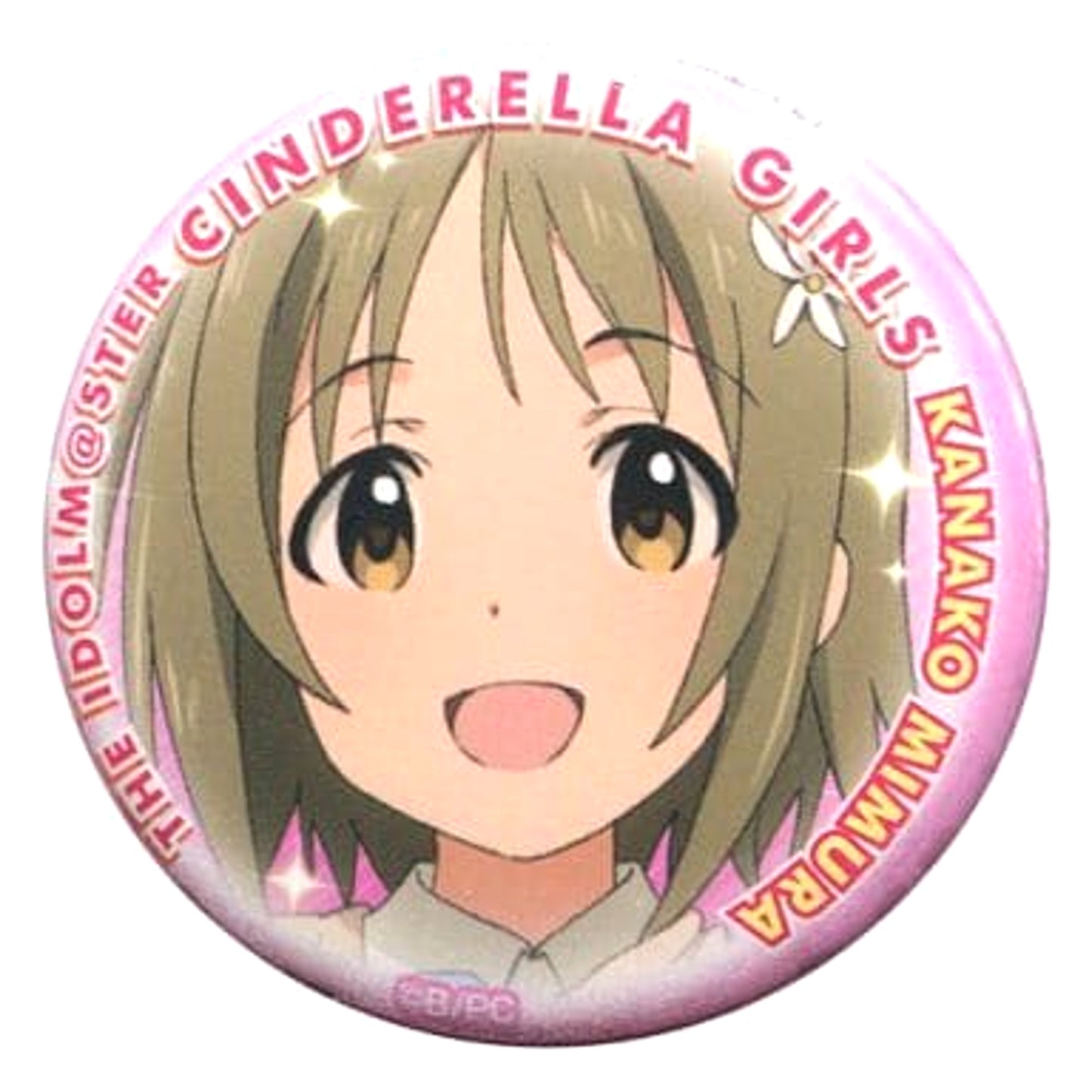 THE IDOLM@STER Cinderella Girls Kanako Mimura Can Badge Buttons [USED]