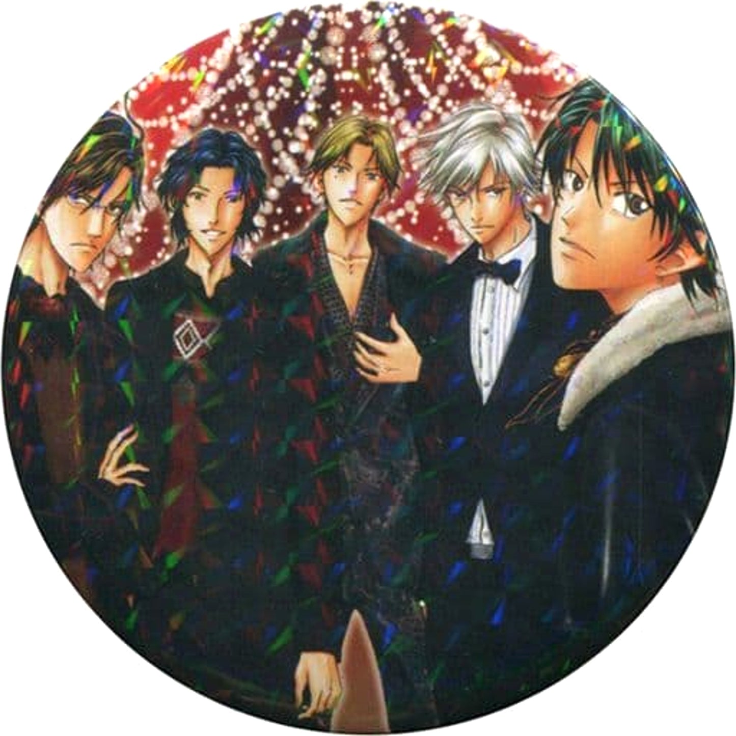 The New Prince of Tennis Kunimitsu Tezuka & Others Rhea Collection Can Badge Jump Shop Limited Buttons [USED]