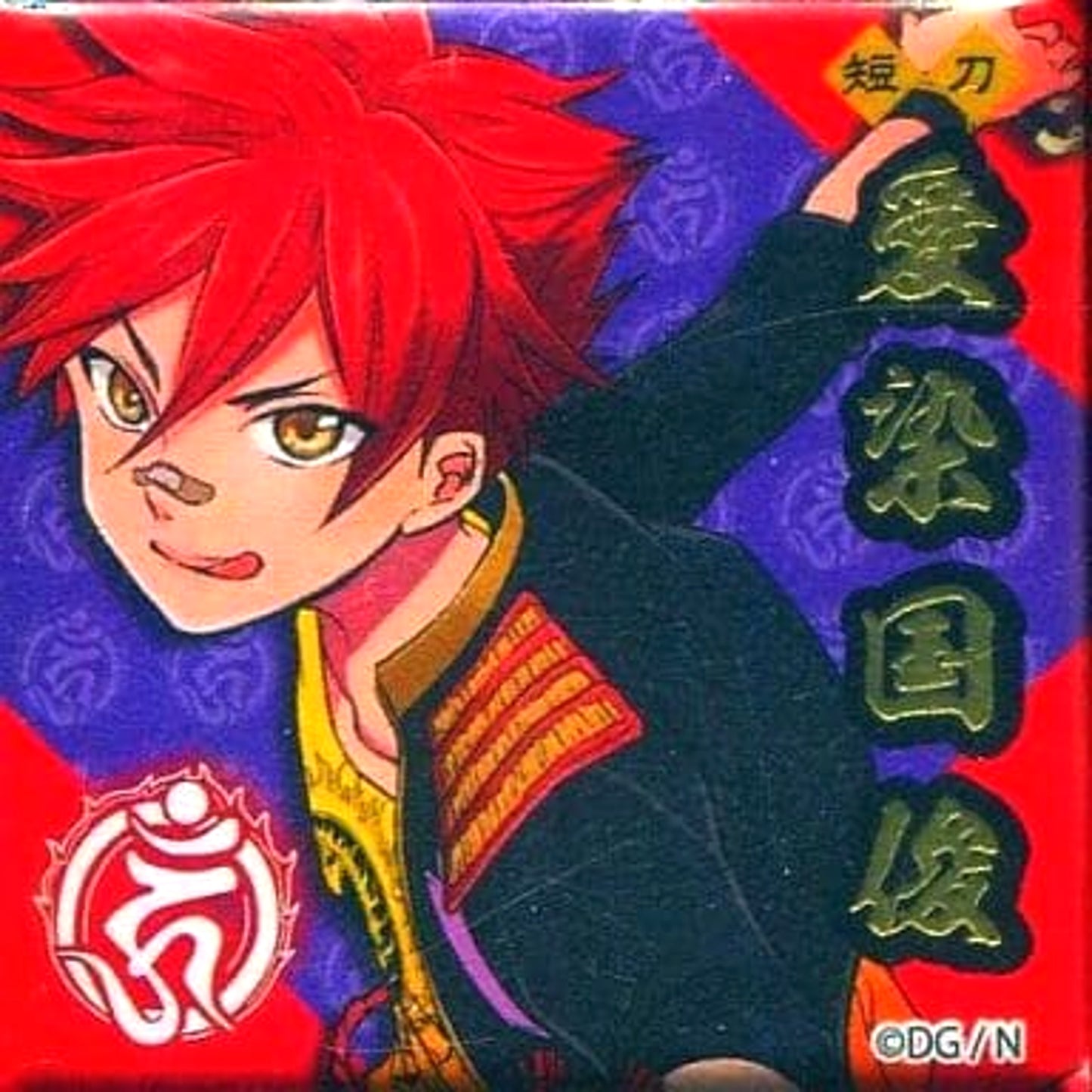 Touken Ranbu ONLINE Aizen Kunitoshi Trading Badge Collection Vol.1 Buttons [USED]